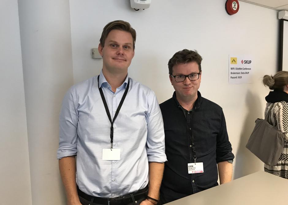 Journalistene Jonas Alsaker Vikan og Espen V. Rasmussen viste oss hvordan man kan bruke XL som verktøy. 