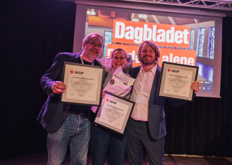 Dagbladet vant Data-SKUP-prisen 2024/2025.